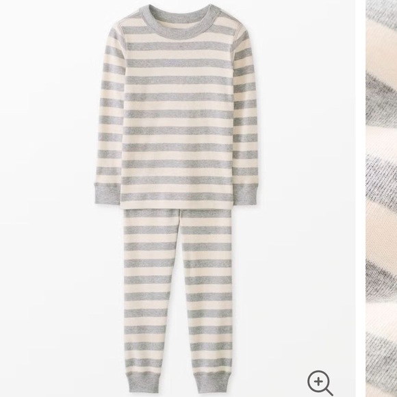 Hanna Andersson Pajama Set - Blue and Gray - Picture 3 of 5